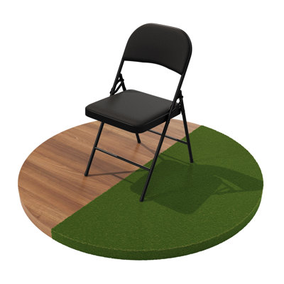 Padded Fabric Padded Folding Chair