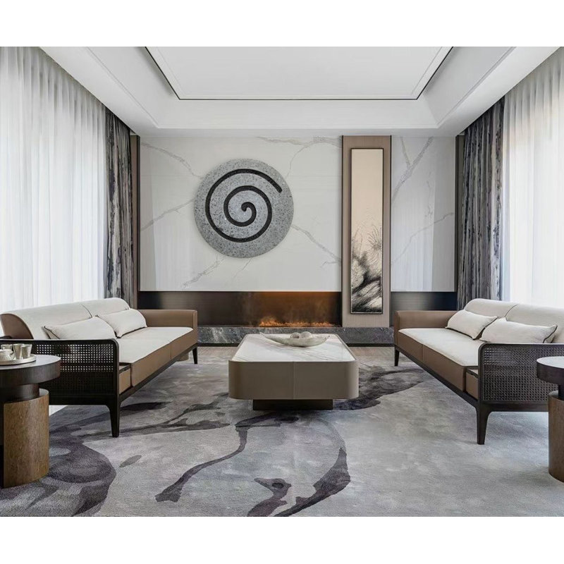 Modern Abstract Wall Decor, 28" H x 28" W x 2" D