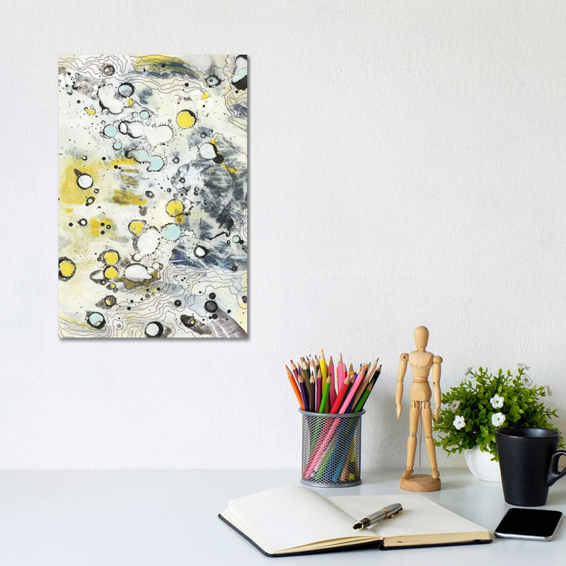 Topo II by Jodi Fuchs - Wrapped Canvas Painting, 20.32 cm H x 30.48 cm W