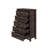 4-Pieces Bedroom Sets Queen Size Vintage Wooden Bed Frame With Nightstands And Dresser-1233045042