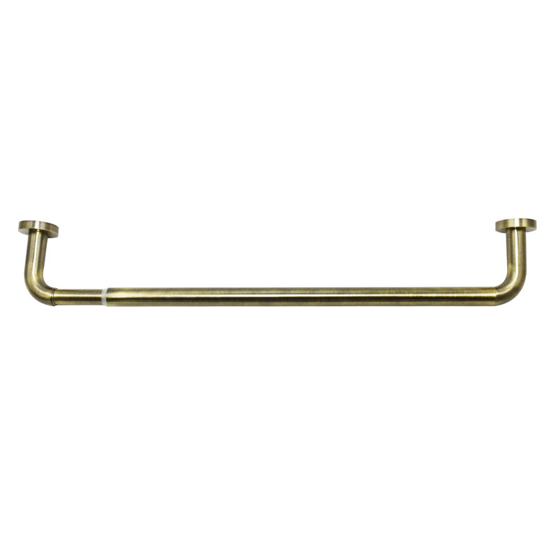 Tringle à rideaux simple réglable 0,75 "Cannava, Or, 66" - 120"