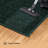 Indoor Outdoor Pet and Kids Friendly Solid Color Dark Green Area Rugs, Stain & Fade Resistance,  Perfect for Patio, Deck, Picnic, Beach, Backyard, Event, Camping & Wedding Rug-1580061036