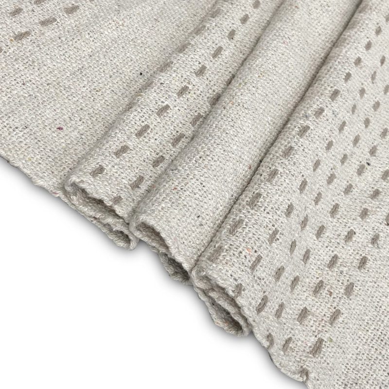 Couverture en coton, Double, Brun