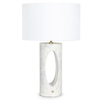 Lampe de table en marbre Portia