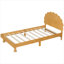 Cookie-Shaped Bed Frame For Boys & Girls,Twin Size Platform Bed