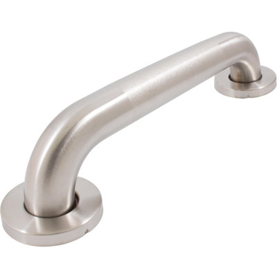 Peened Grab Bar, Concealed Screws, Satin Stainless Steel By Stone Harbour Hardware