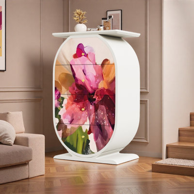 Commode 4 tiroirs French Abstract