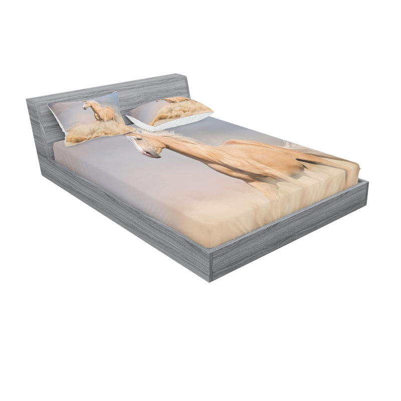 Microfiber Sheet Set, Full Sheet Set with Fitted Sheet