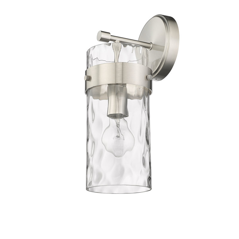 Aultman Armed Sconce, 14" H x 6.5" W x 5.5" D, Brushed Nickel