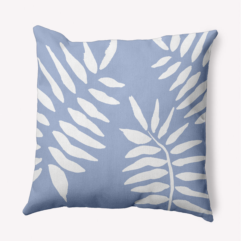 Coussin décoratif réversible d'intérieur / extérieur Beach Beach, H 16 po x l 16 po, Peri Floral