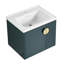 Meuble-lavabo 24 po avec lavabo, pour petite salle de bain, meuble-lavabo avec porte à fermeture en douceur-1349193818