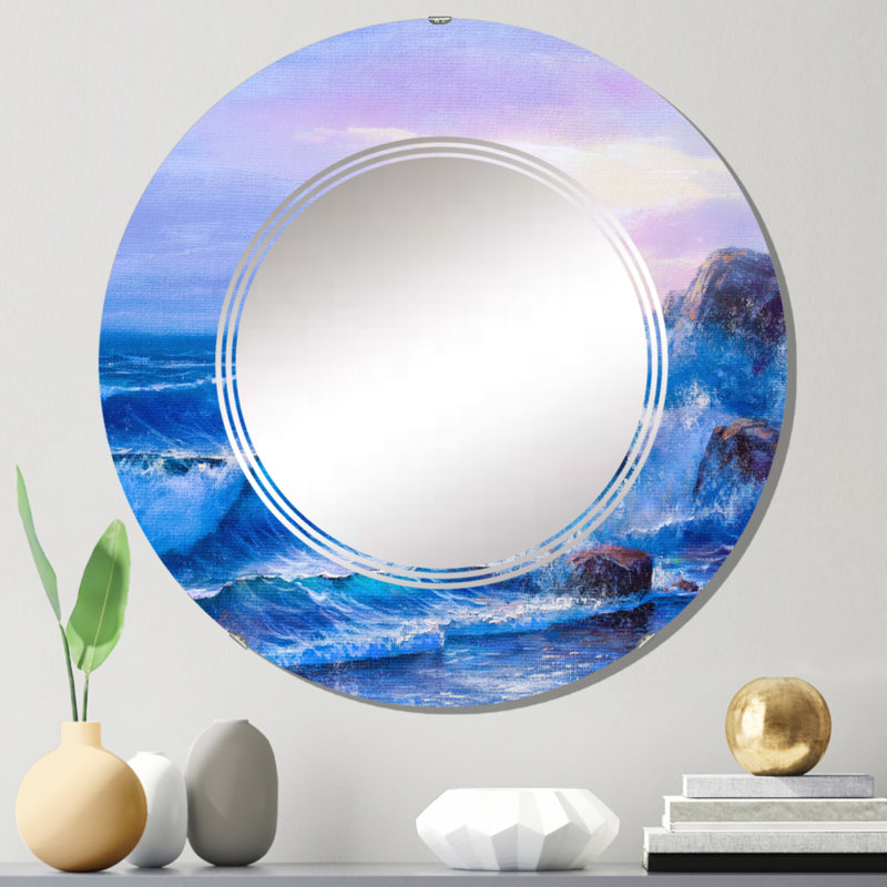 Miroir de salle de bain sans cadre, 24 po x 24 po