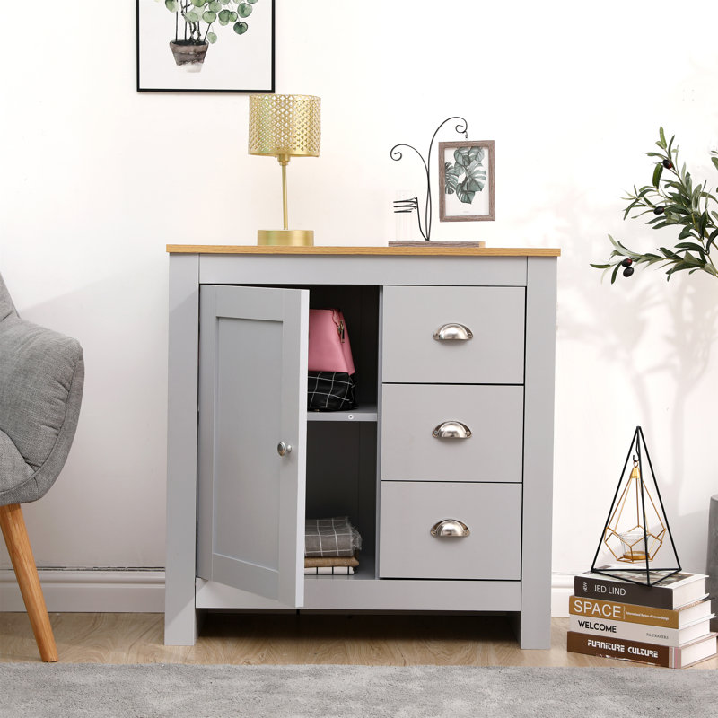 Valade 79cm Sideboard, Grey