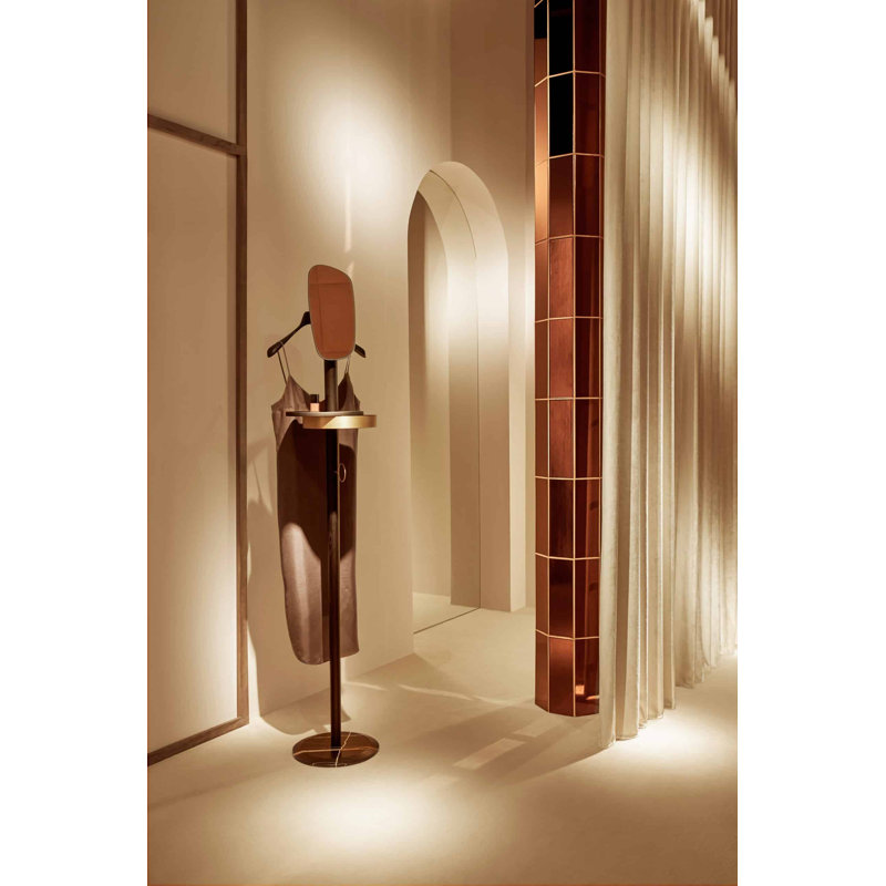  GALAN W - VALET STAND , Fresno Teñido Negro Black Ash