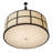 Coratello 6 - Light Dimmable Drum Chandelier