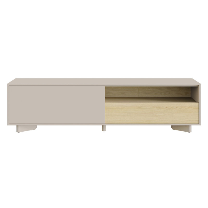 Unfinished TV Stand, 175, No Fluted Front