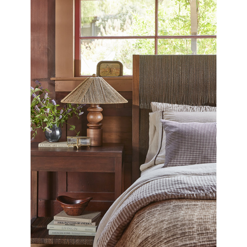 Textura Bed in Dark Brown, Queen
