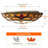 Terenig Glass Flush Mount