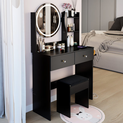 Table de meuble-lavabo à miroir 17 po