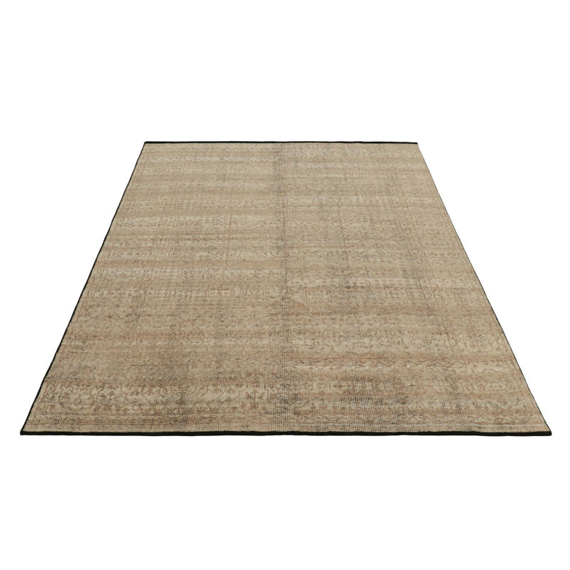 Modern Classic Hand Knotted Wool Area Rug, Rectangle 9' x 12'
