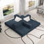 Lit convertible 80 po avec 2 coussins et 3 coussins de sol pliables-965224770