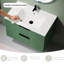 Meuble-lavabo vert 30 po sans lavabo