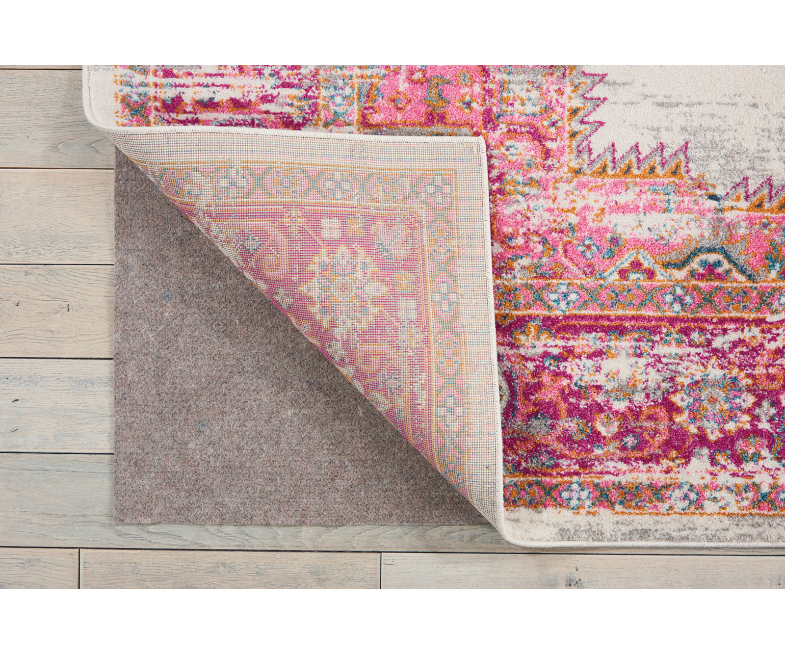0.25" Dual Surface Cushioning Rug Pad, Rectangle 9'6" x 13'6"