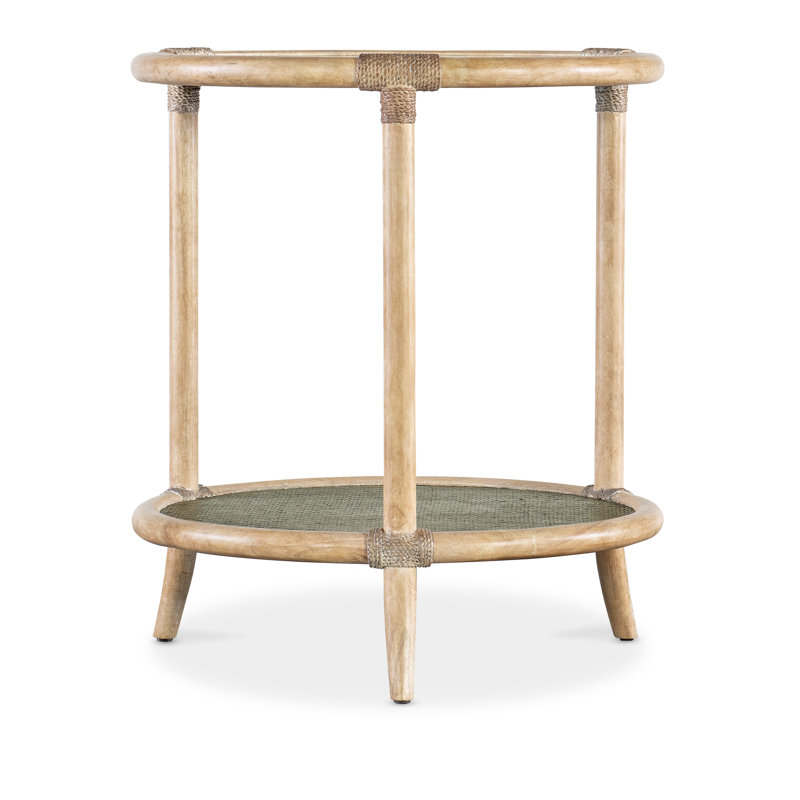 Retreat End Table, Dune/Green