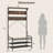 Coat Rack 4-in-1 Hall Tree With 11 Hanging Hooks, Shoe Bench, 2-tier Shoe Rack-1791587666