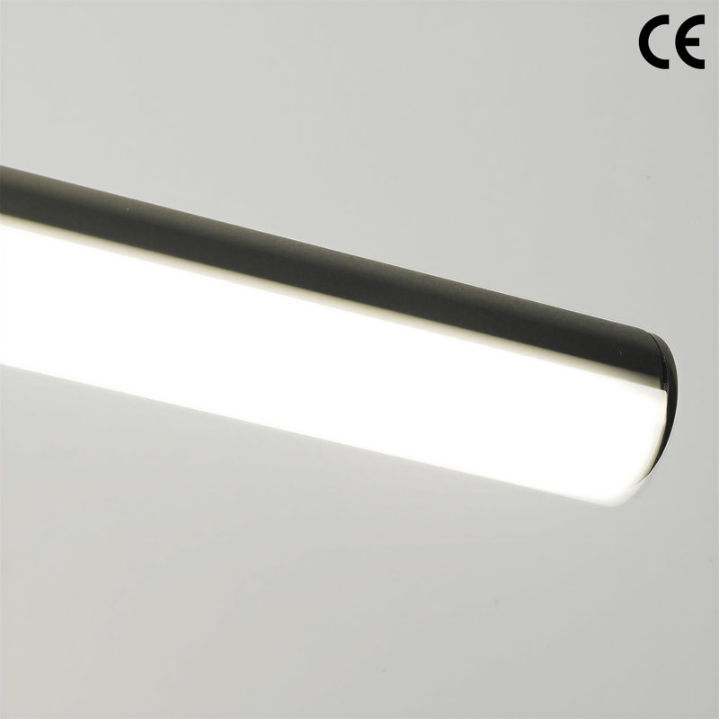 Dimmable LED Bath Bar, Matte Black