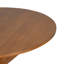 Table de salle à manger ronde de style campagne moderne, cerisier