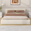Lit double, [Revêtement beige élégant]-926306652