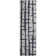 Premium Machine Washable Prisco Black Rug