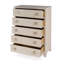 Bar Harbor 5 Drawer Raffia Dresser-626674876