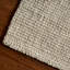 Tapis ivoire en jute / sisal tissé à plat à la main Asta-1702359836