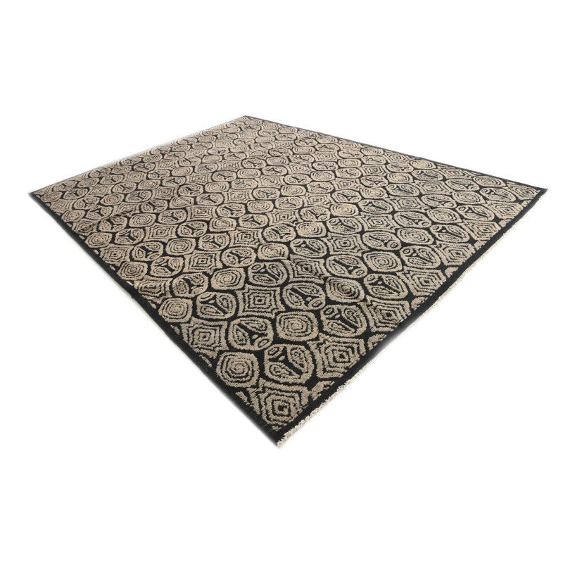 Tapis noir 9x12 Pham