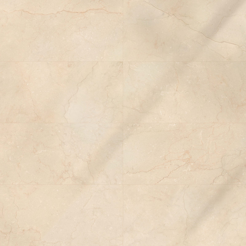 Marfil Polished 12x24 Stone Look Rectified