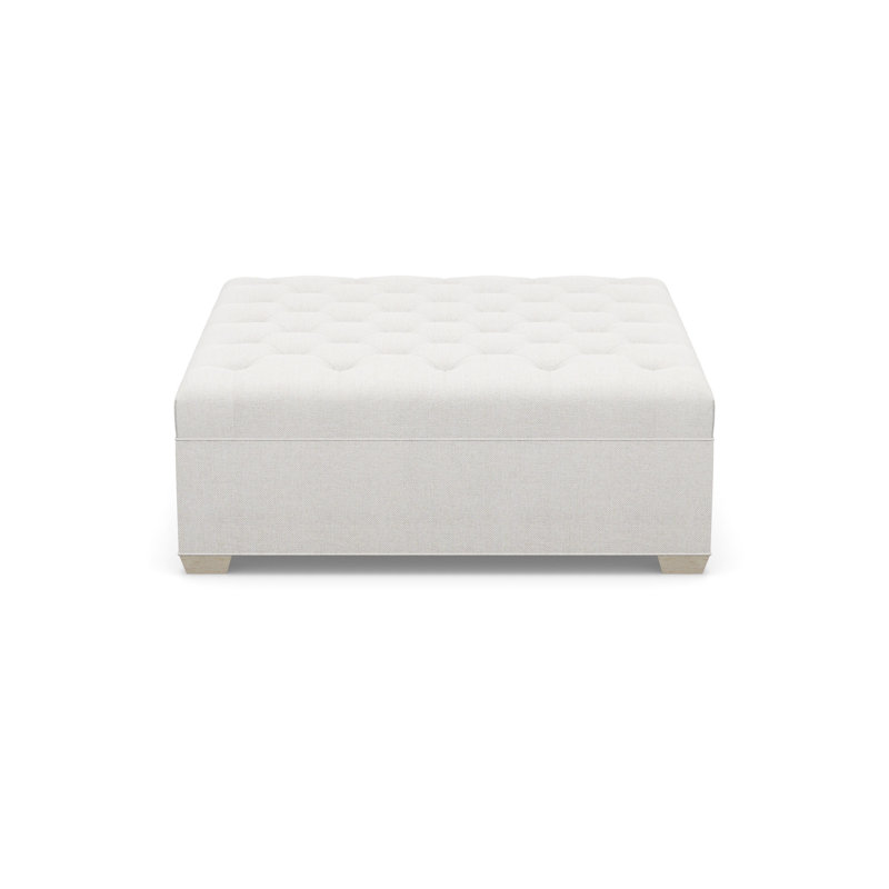 Square Ottoman, 5246-80, Sandstone