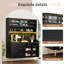 171 cm H Glass Kitchen Pantry