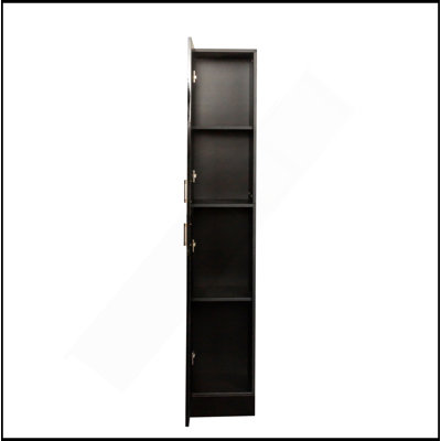 Armoire autoportante polyvalente pour diverses pièces au design élégant