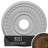 Endurathane Melonie Ceiling Medallion, 16"OD x 3 5/8"ID x 3/4"P (Fits Canopies up to 6 3/8"), Hand-Painted Rust Finish-73157805
