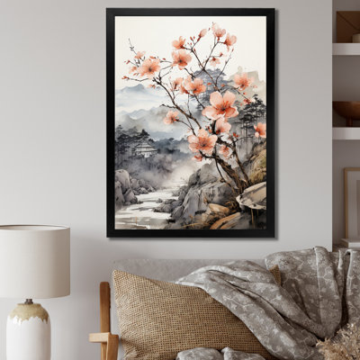 «Charmelle Asian Art Fantasy Sumi I», reproduction d'art sur toile