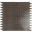 11.9"X 11.9" Polished Glass Brick Tile-61386117