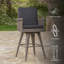 Tabouret de bar rotatif 30 po