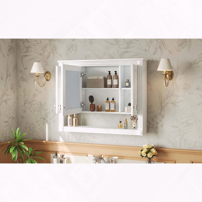Armoire de salle de bain avec miroir