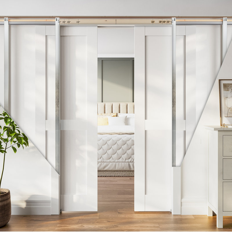 Ensemble de quincaillerie pour porte standard 2 portes, 48 po x 80 po