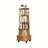 5 Tier Rotating Bookshelf, 360° Display Round Spinning Bookshelf With Wheels