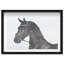 Midnight Majesty II Shadowbox Animals Print by Oliver Gal, Black Frame, 15 x 10-1683260776-1683260782