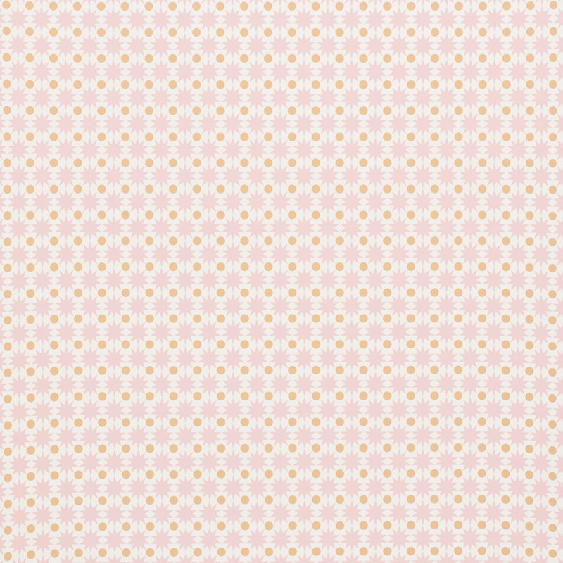 Schumacher x Studio Bon Cosmos Wallpaper, Pink