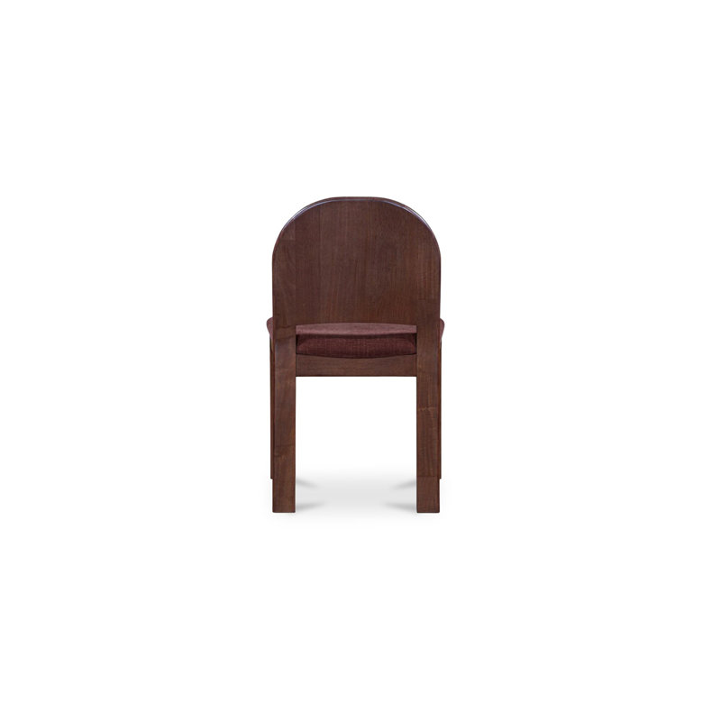 Emil Dining Chair Cream-Set of Two, Purple